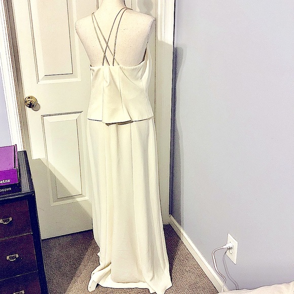 Full Length Beaded Evening Gown - Picture 4 of 7